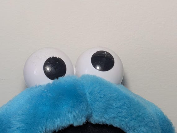 Tyco 1996 Tickle Me Cookie Monster 12
