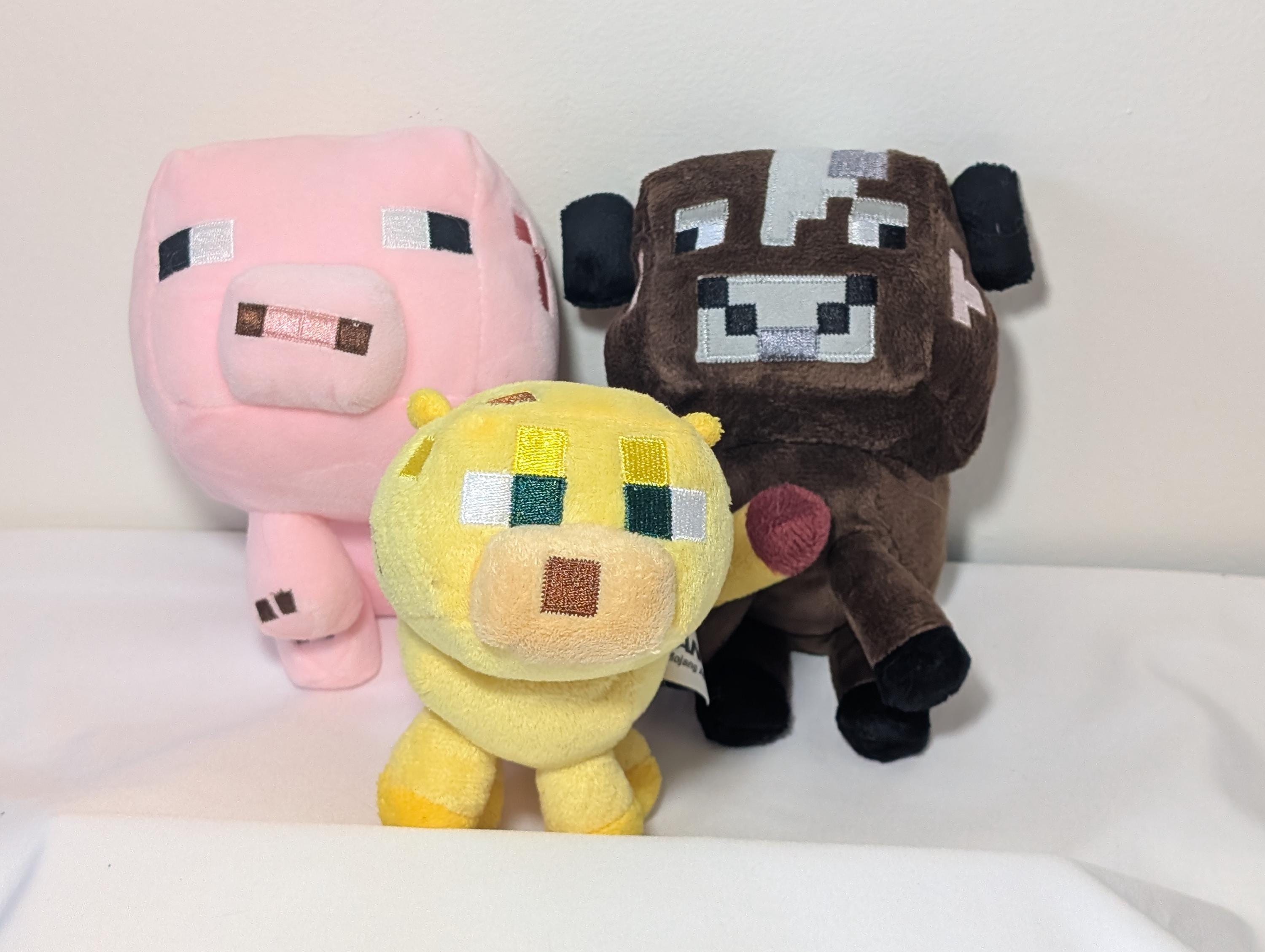 Mojang Minecraft Lot of 3 Plush 2014 - Etsy