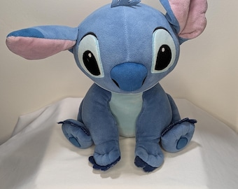 Peluche de Stitch de Lilo y Stitch de Disney, 30 cm, color azul, juguete coleccionable de Disney