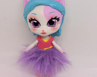 Cafe Purrista Girl Doll – Collectible Cat Barista Toy