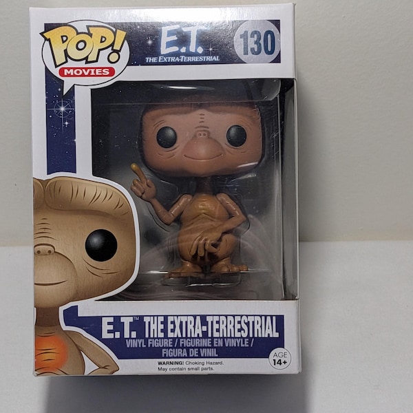 Funko Pop E.T. The Extra-Terrestrial Vinyl Figure | Classic Movie Collectible Toy