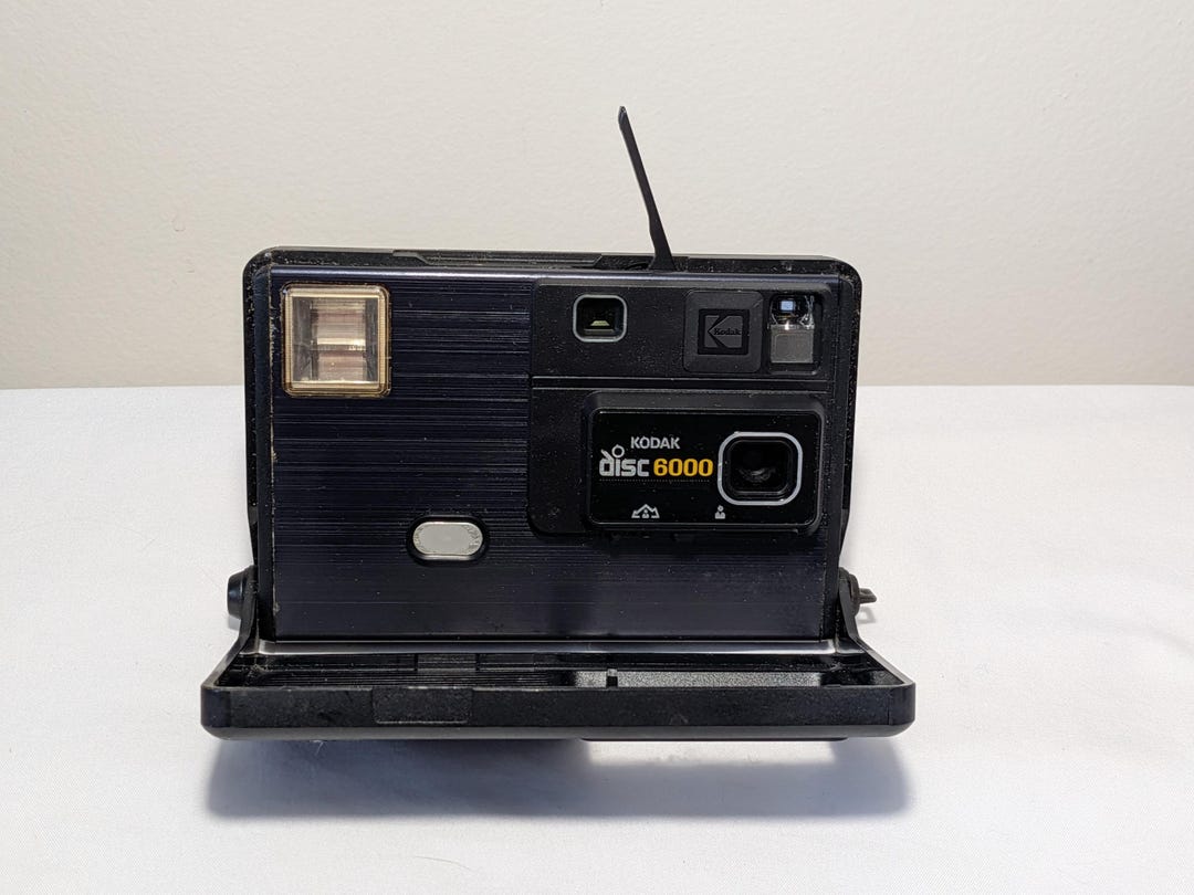 Vintage Kodak Disc 6000 Camera | 1980s Retro Point & Shoot (untested ...