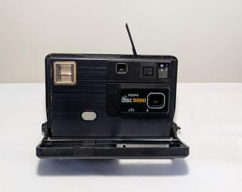 Appareil photo Kodak Disc 6000 vintage | Appareil photo numérique rétro des années 80 (non testé)