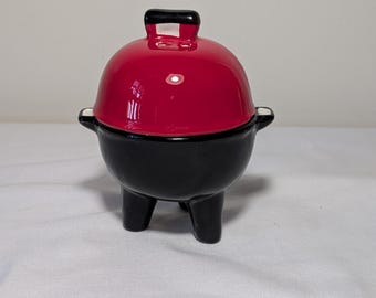 Ensemble de salières et poivrières empilables pour gril | Ensemble de condiments fantaisie pour barbecue | Décoration de cuisine | Ensemble sel et poivre de collection