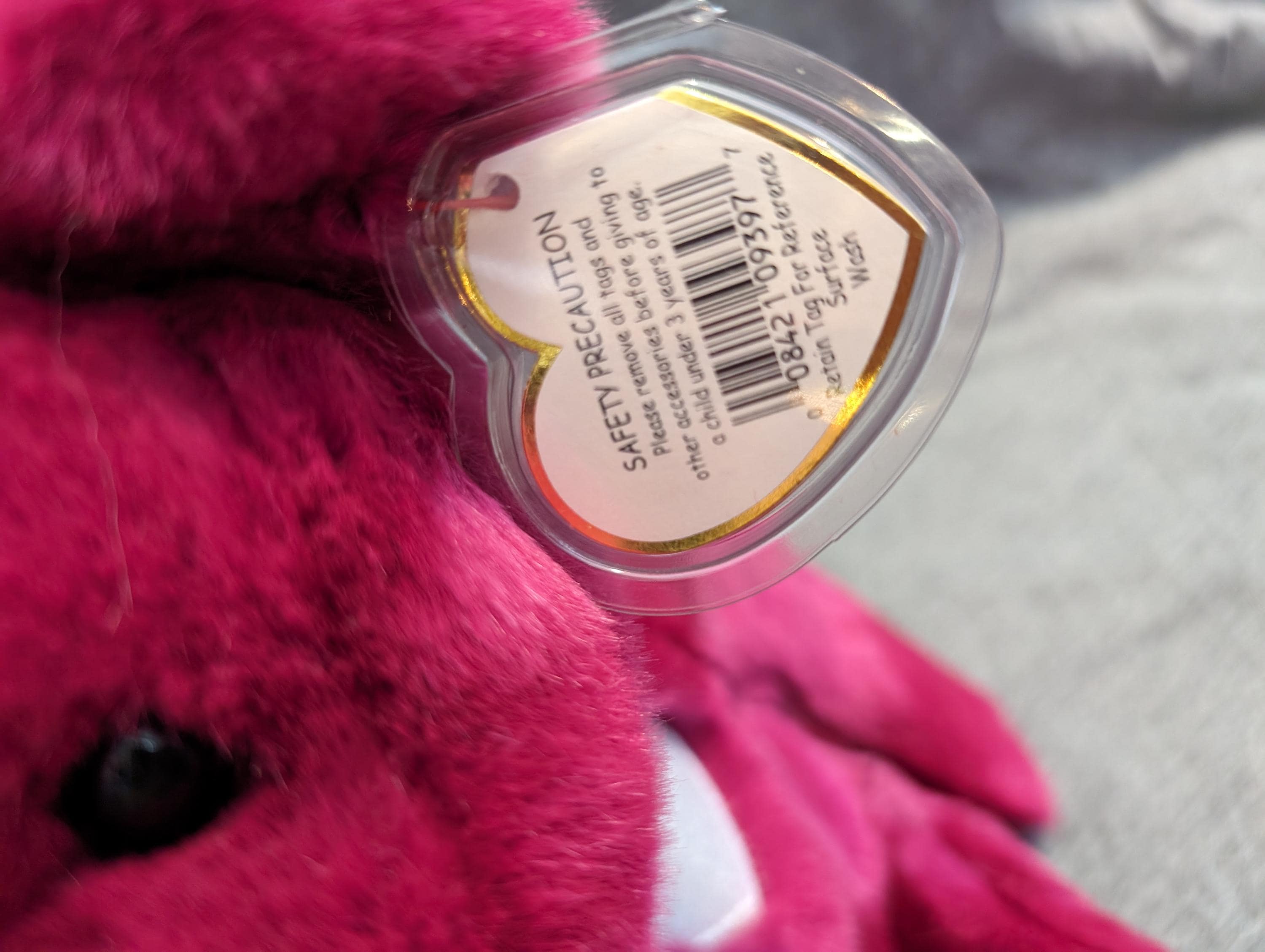Ty Beanie Buddy Valentina - Etsy