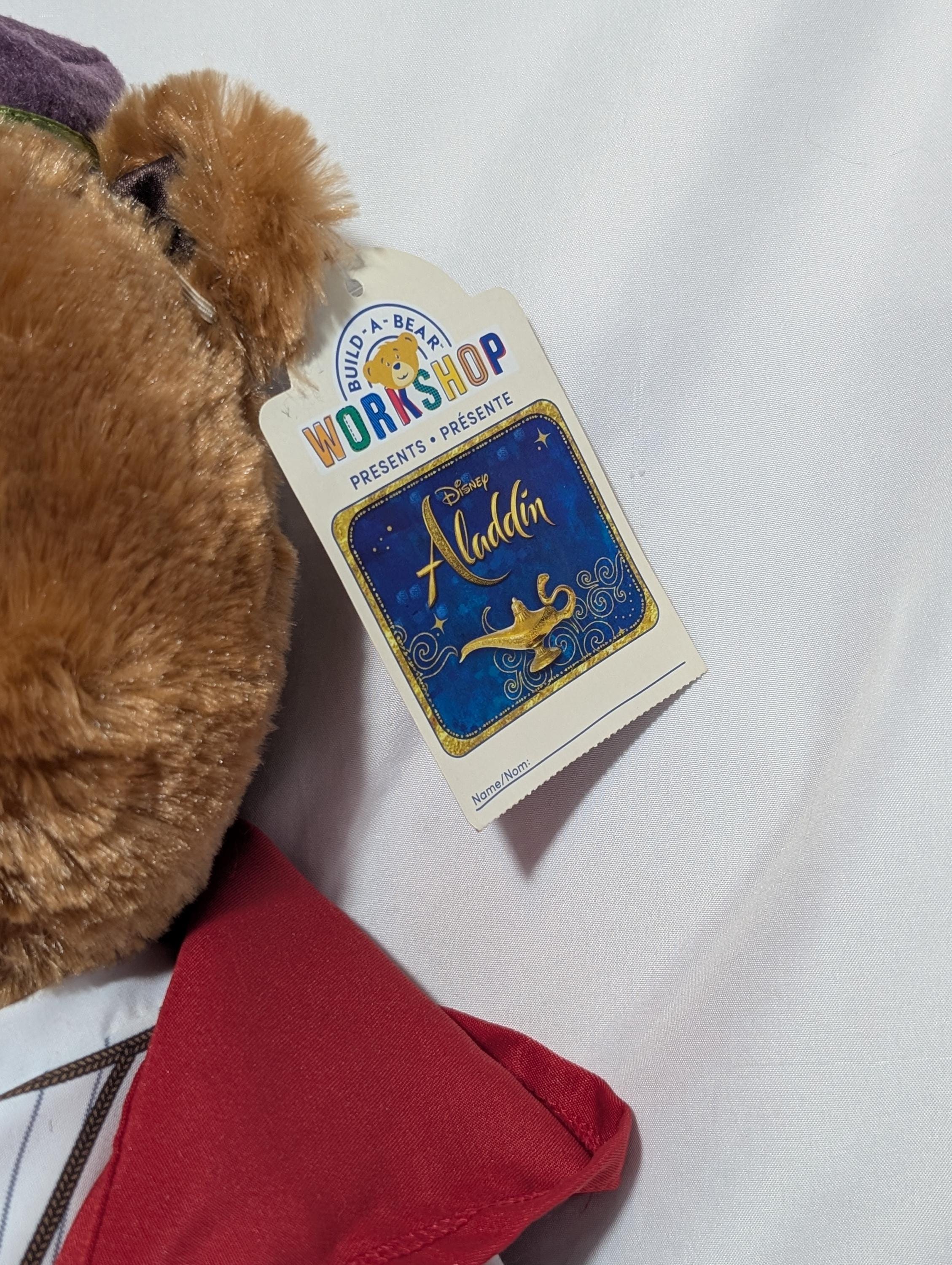 Build A Bear Disney Aladdin & Abu Plush Set NWT | Aladdin Stuffed