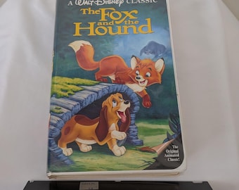 Vintage Walt Disney VHS Film Lot – Toy Story, Bedknobs and Broomsticks & Der Fuchs und der Hunde – Klassische Disney Filme