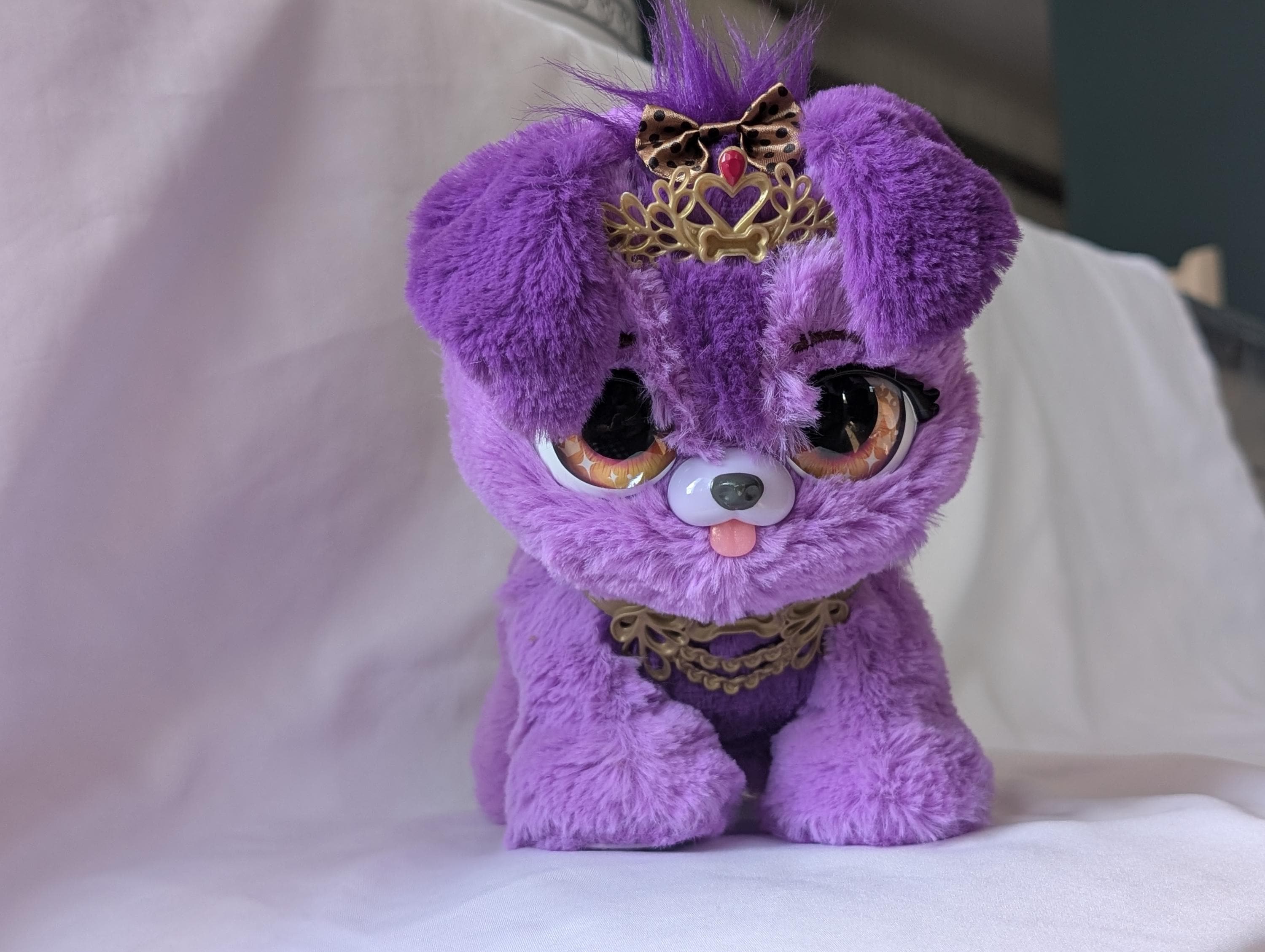 プレゼントペット プリンセスメイジー パープルドッグ