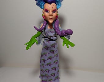 Vintage 1982 Sour Grapes Doll Villain Strawberry Shortcake 80s American Greetings – With Snake
