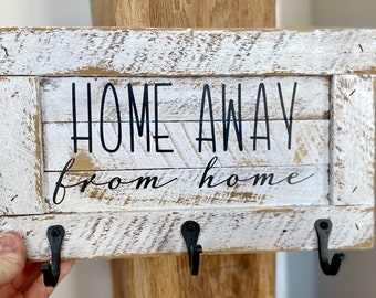 Rustic Wood Lath Key Holder