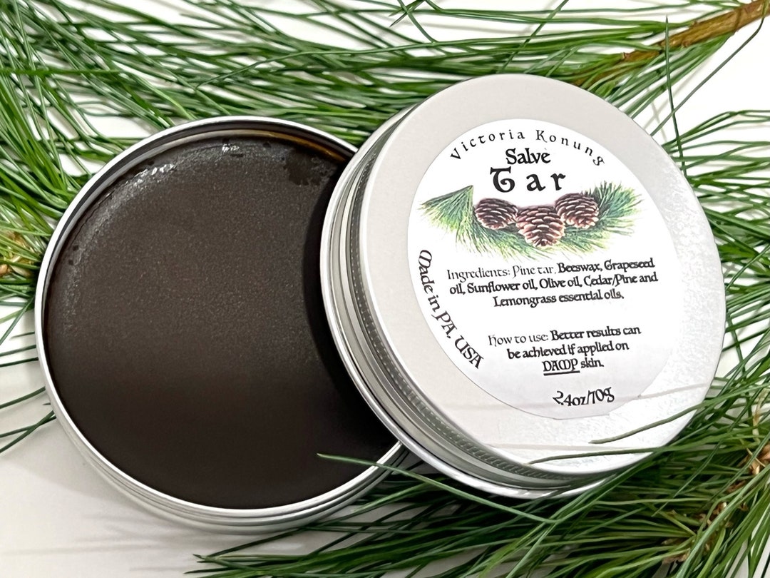 VK Pine Tar Salve With Pine Cedar and Lemongrass Essential Oils Мазь ...