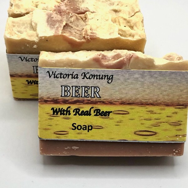 VK Unusual gif Soap Beer Soap Valentine Present Birthday Gift Personalized Gift All Natural ingredients Creamy Rich Soap