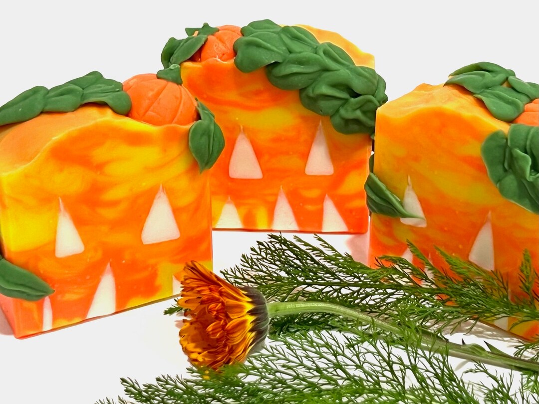 Handmade Soap Autumn Soap Halloween Soap Pumpkin Soap Harvest Soap Gift