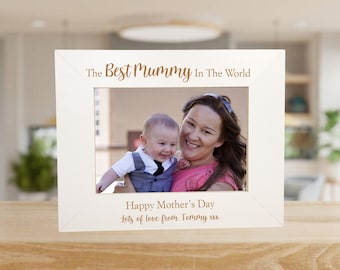 Personalised Mothers Day Photo Frame | Mothers Day Frame | Mothers Day Gift | Mothers Day Present |  Gift For Mothers Day | Best Mummy Frame