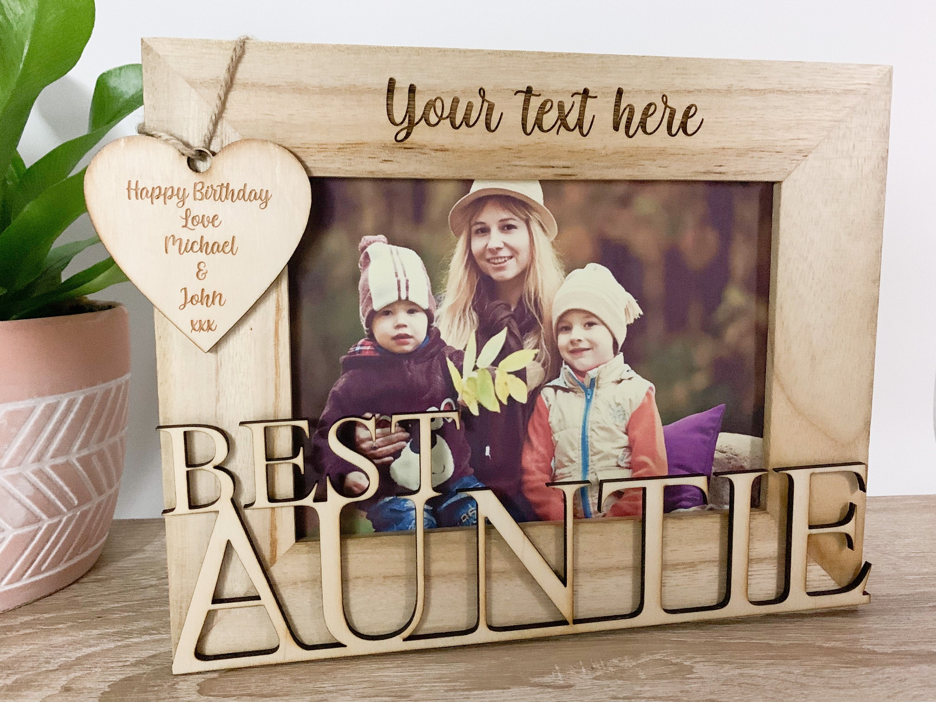 Best Aunt Unusual Present Happy Birthday Auntie Personalised Auntie