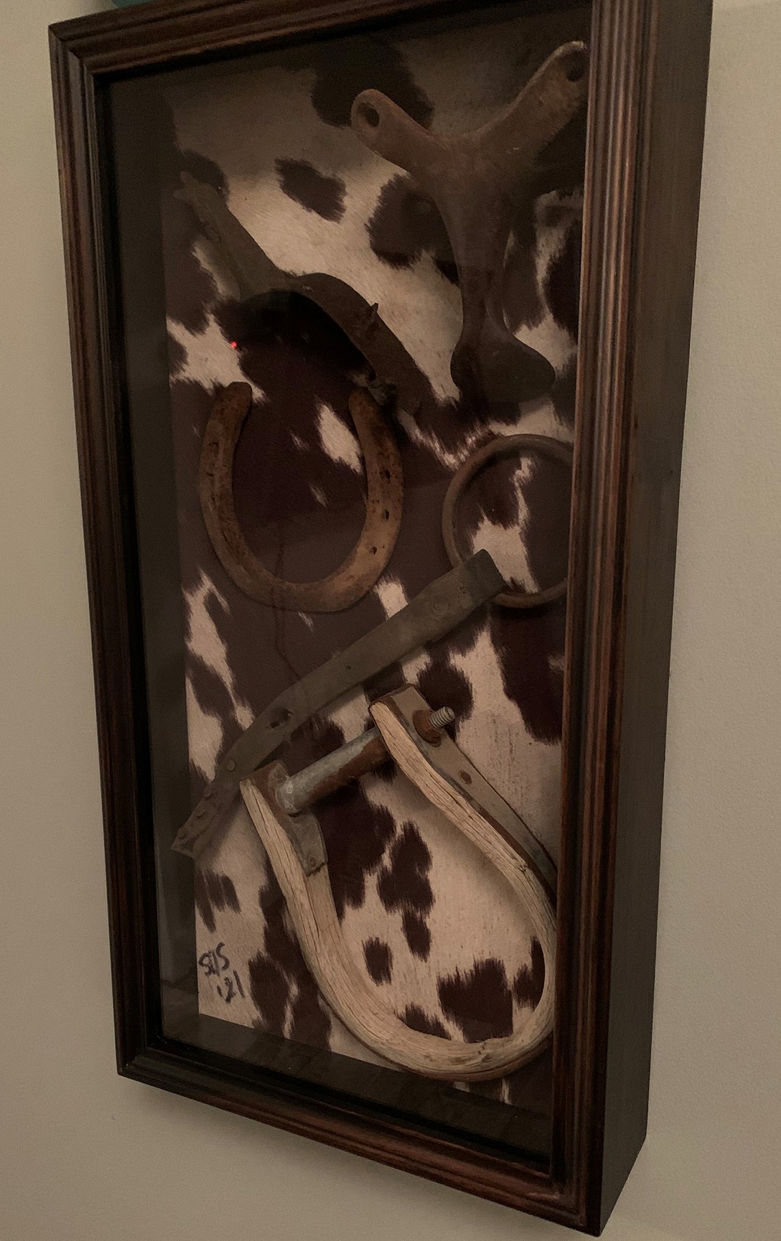 Ode to A Cowboy Old West Shadow Box Etsy