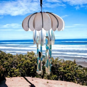Jellyfish Lamp Lantern or Table Lamp. Handmade to order. Please READ notes*