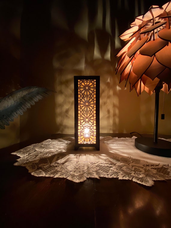 light laser cut lamp