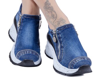 Denim Fabric Sports Shoes Best Models Star