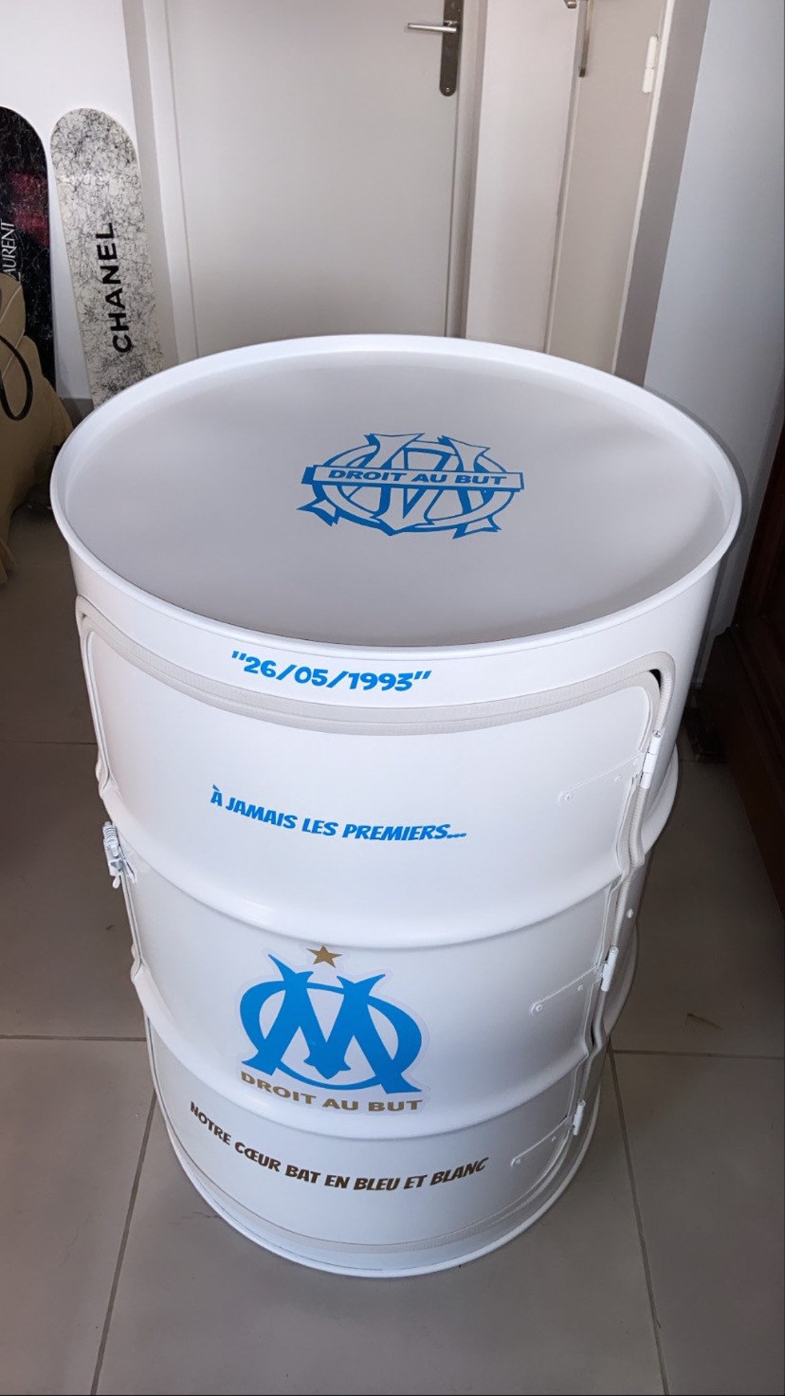 Baril décoratif 90cm personnalisable Etsy