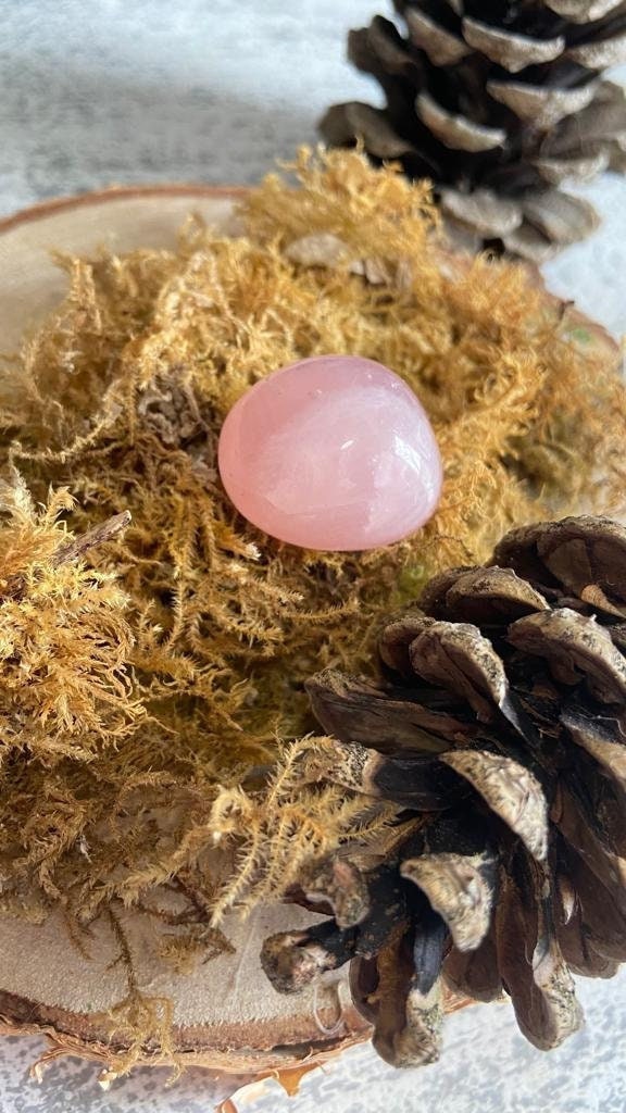 Quartz Rose - Pierre Roulée