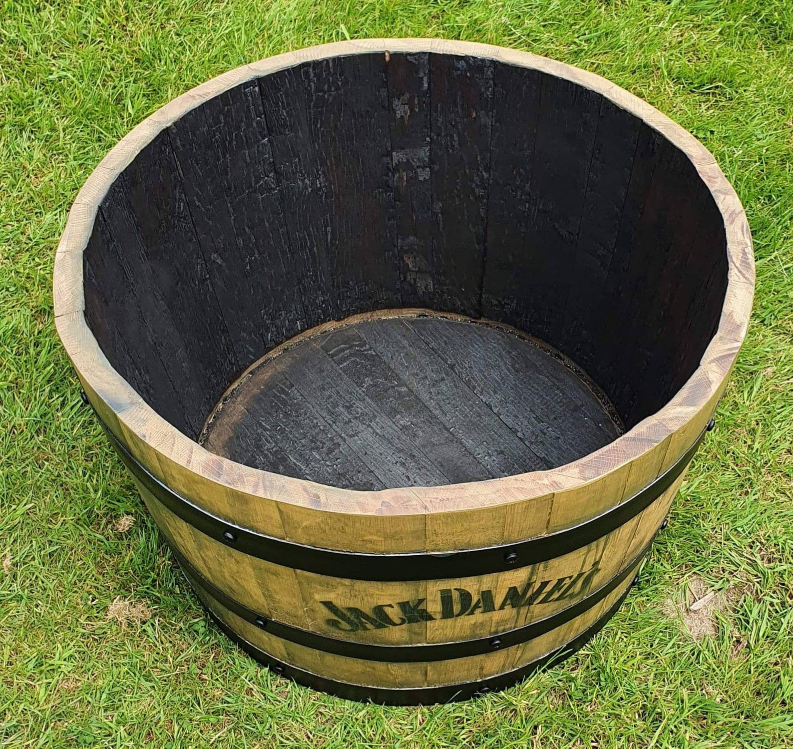 buy whiskey barrel planter