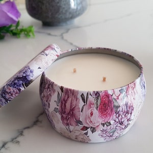Scented Candle, Gift Box, 100% Natural Soy Wax, Double Wick, Premium Fragrances, 250g, Reusable Tin, Handmade in Australia, Christmas gift