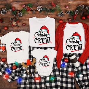 Cousin Crew Christmas T-Shirts, Christmas Cousin Crew, Cousin Squad Shirt, Family Matching Christmas Shirt, Funny Christmas Shirt,Cousin Tee