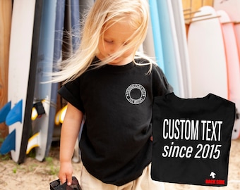 Custom Text Front and Back T-Shirt, Custom T Shirt, Funny Shirt, Christmas Shirt, Mom Shirt, Retro Shirt, Teacher Shirt, Group Shirt, Gift