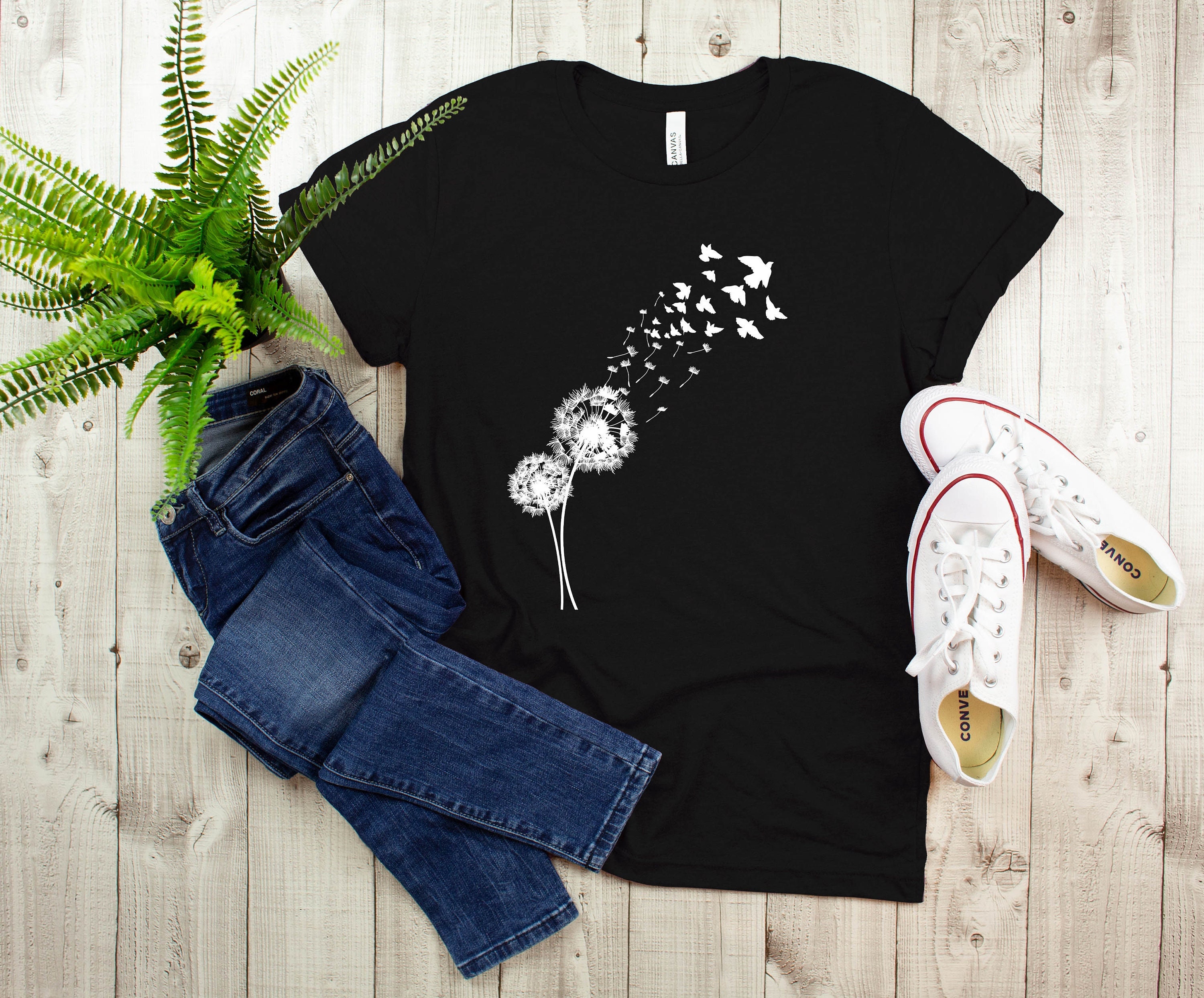 Dandelion t shirt 2025