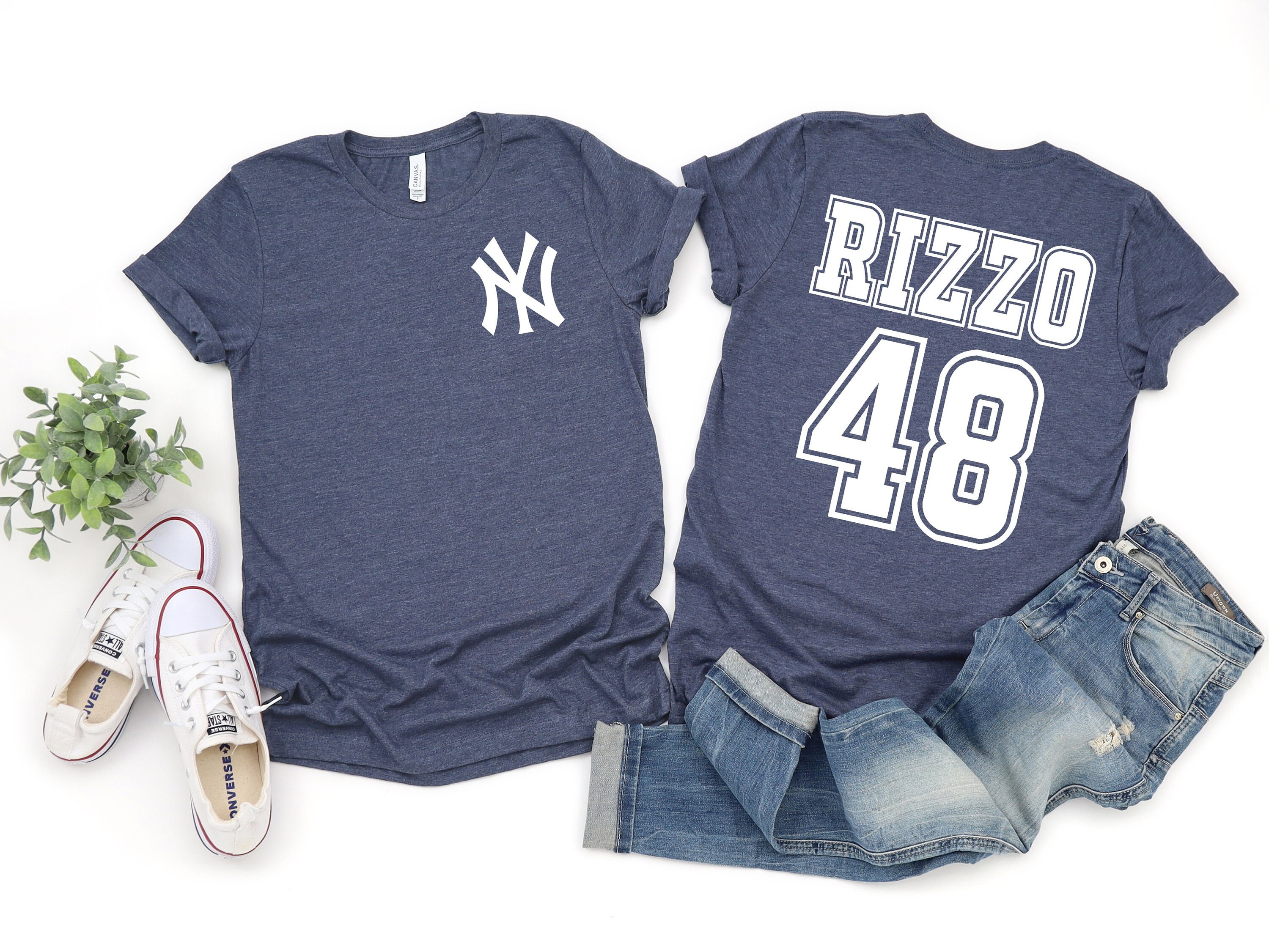 Custom yankees sales t shirt