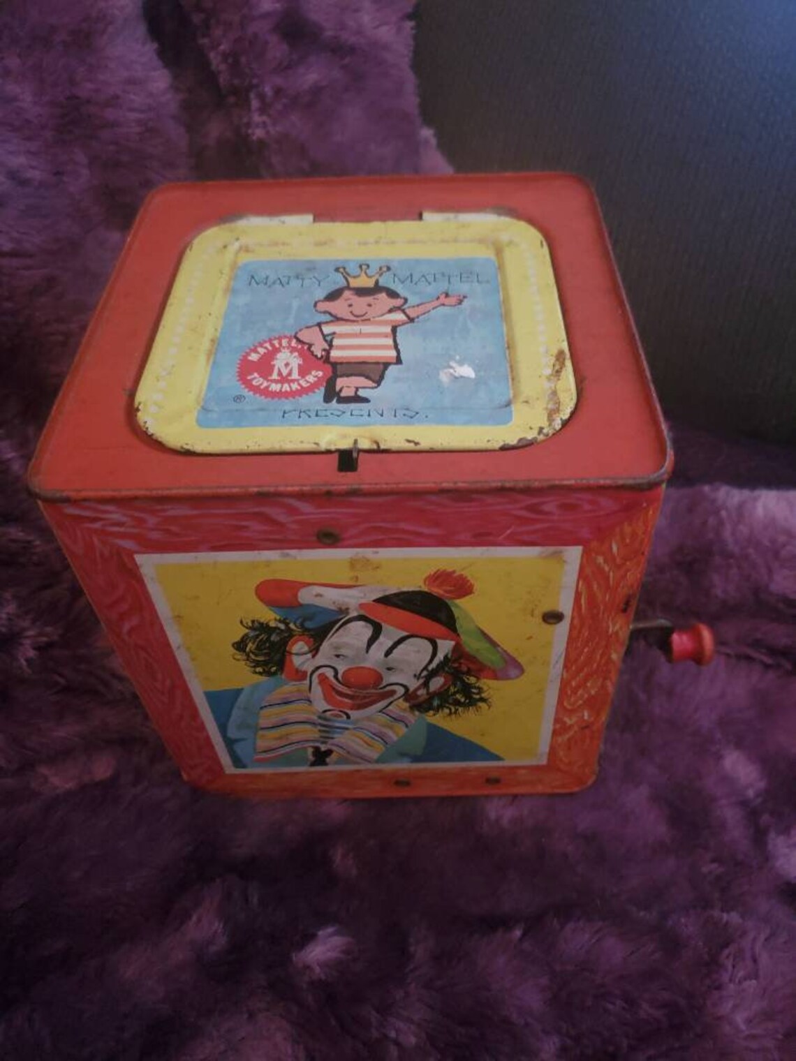 1961 mattel jack in the box