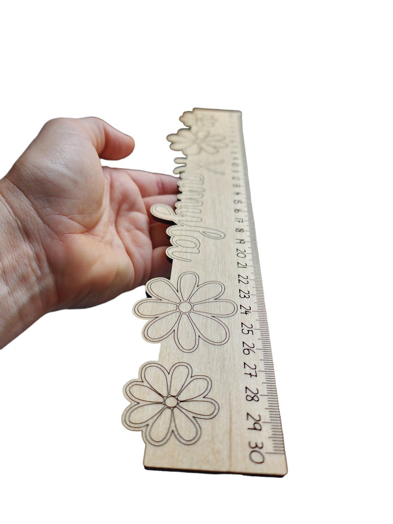 Rose Flower Ruler CUSTOM 12