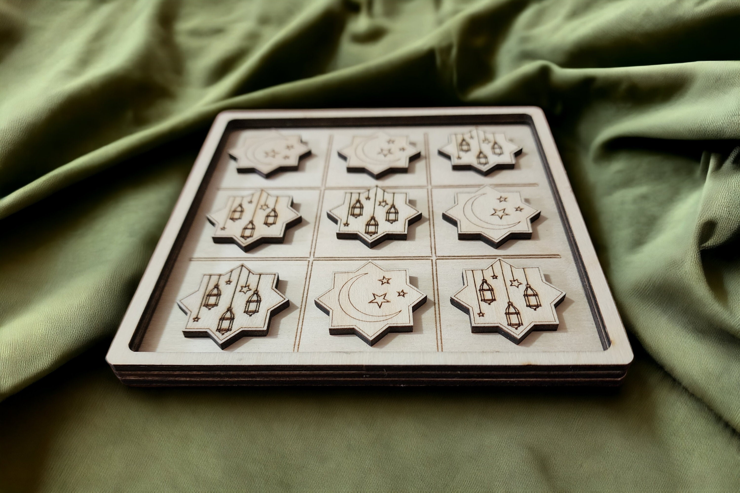 Tic-tac-toe Islamified - Board Game for Muslim Children With Islamic ...