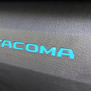 2016-2023 Toyota Tacoma Glove Box & Dash Interior Decal Sticker Accessory - Custom Inlay Upgrade Kit (SKU#12)
