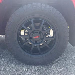 2022-2023 Toyota Tundra Premium Vinyl Center Cap Decals - Custom TRD PRO Overlays for Wheels