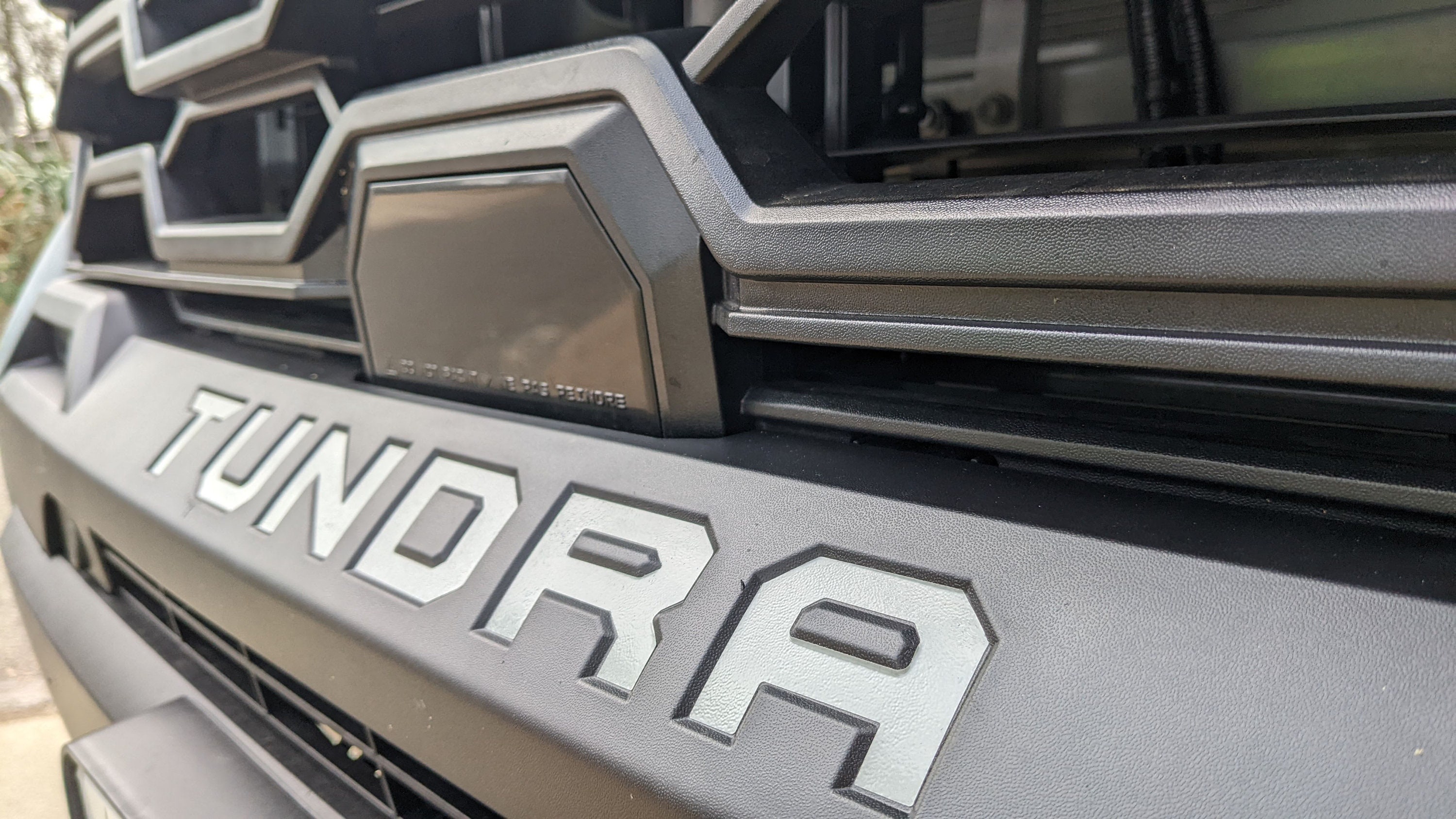 3D Domed Raised Reflective FRONT GRILLE Letter Inserts Decals For