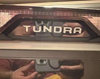 2022-2024 Tundra Third Brake Light Decal: Custom Emblem Overlay  (SKU#0)