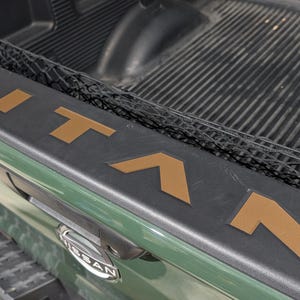 2020-2024 Nissan Titan Topper Emblem Overlay Decal (SKU#18)