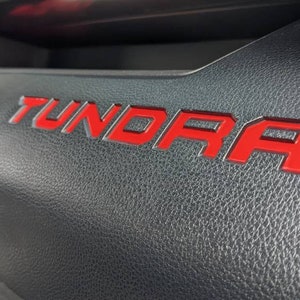 2022-2024 Toyota "Tundra" Glovebox/Upper Decal Inlays