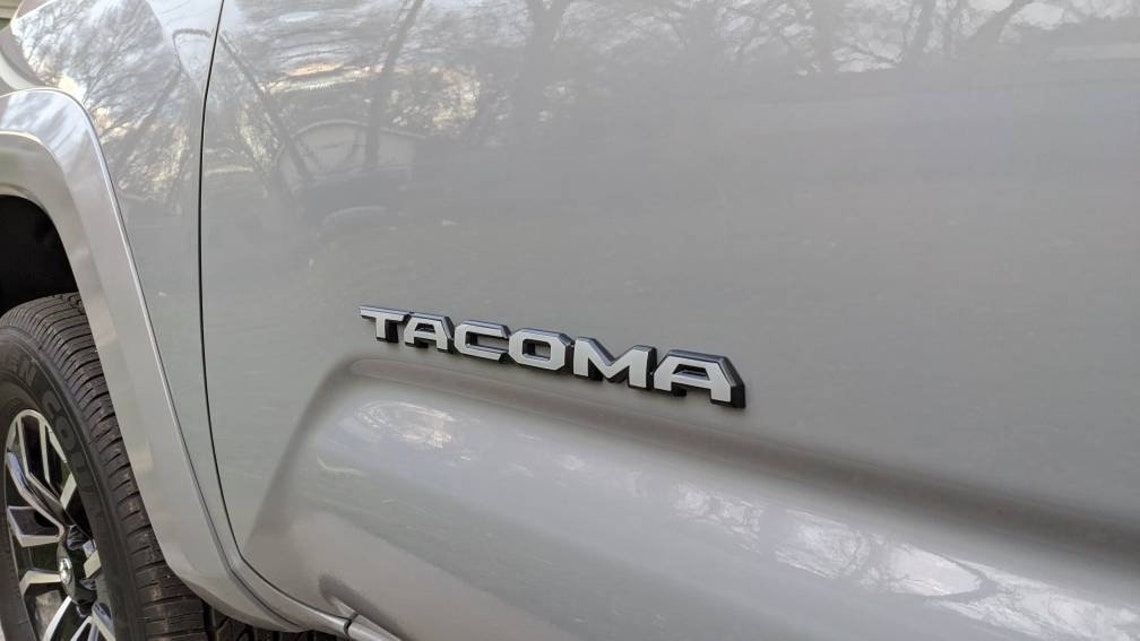 2016-2021 Toyota Tacoma Door Emblem Decal Overlays | Etsy