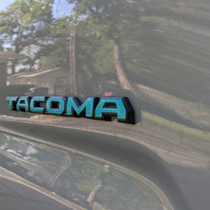 2016-2023 Toyota Tacoma Door Emblem Decal Overlays (Both Doors)