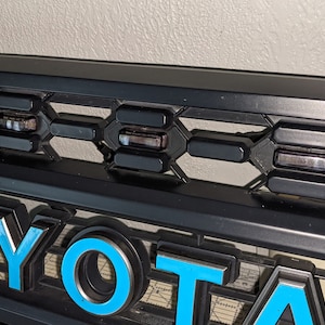 2016-2023  Toyota Tacoma TRD Pro Grille Letter Decals Vinyl Overlays (SKU#15)
