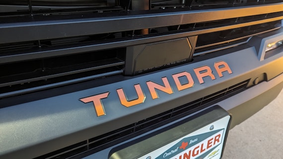 2022-2026 Toyota Tundra Front Bumper Decal Inlays for Lower/Center (SKU#6)