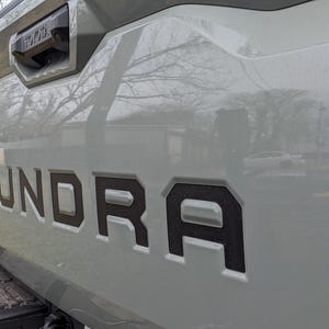 2022-2026 Toyota Tundra Tailgate Letter Inlays (SKU#8)