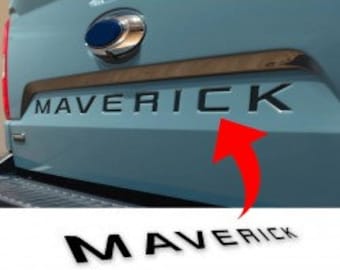 2022-2025 Ford Maverick Tailgate Decal Graphics Inlay (SKU#9)