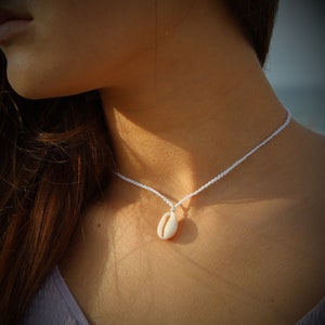 cowrie shell necklace