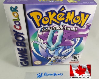Pokemon Crystal Box Etsy
