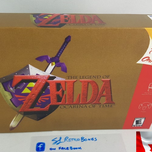 Legend Of Zelda Ocarina Of Time N64 Nintendo 64 Replacement Etsy India