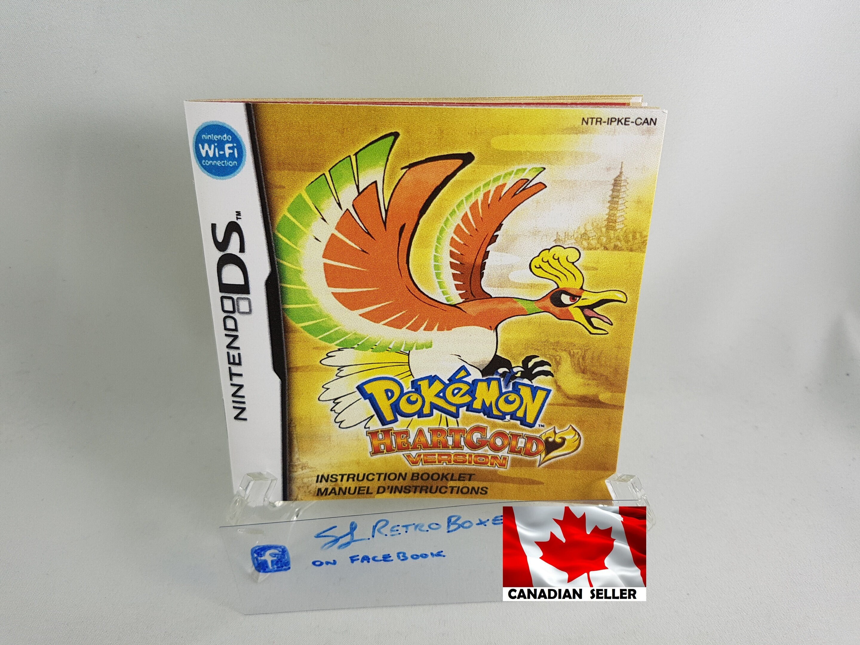 Pokemon HEARTGOLD NDS Nintendo Ds Ersatzspiel Anleitung - Etsy.de